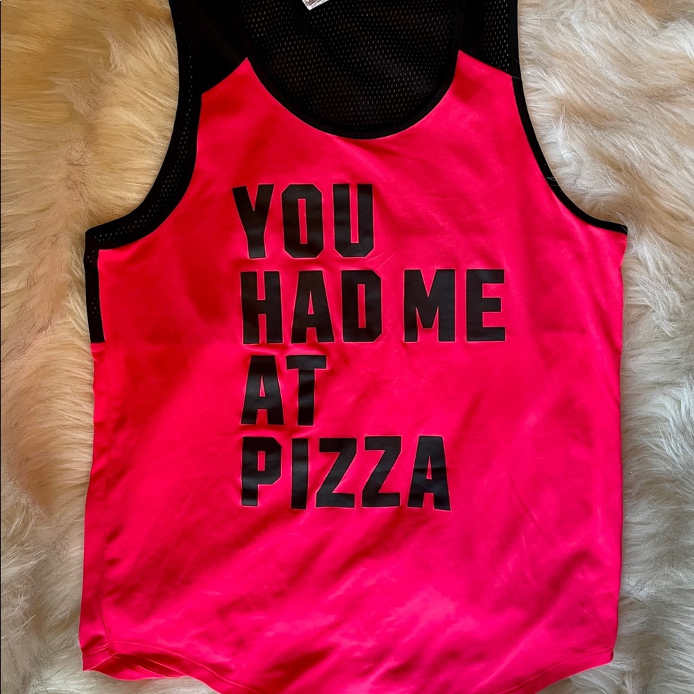 VS PINK You Had Me at Pizza tank